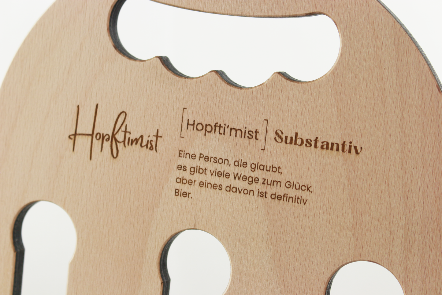 Flaschenhalter aus Holz – Stilvoller & sicherer Transport