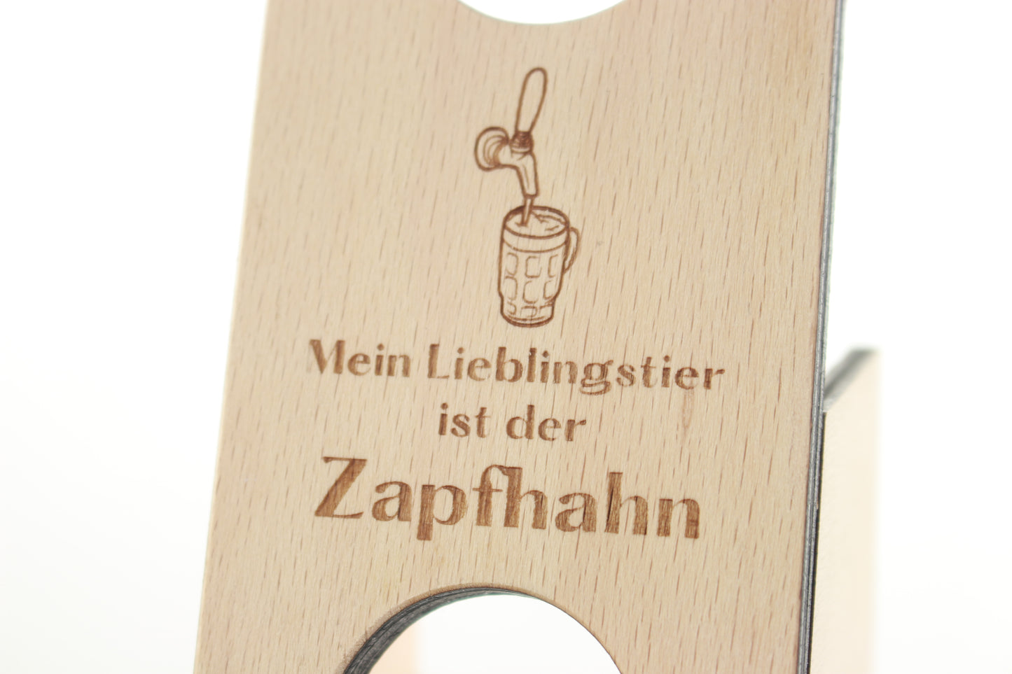 Kleiner Flaschenhalter aus Holz – Praktisch, stilvoll & kompakt