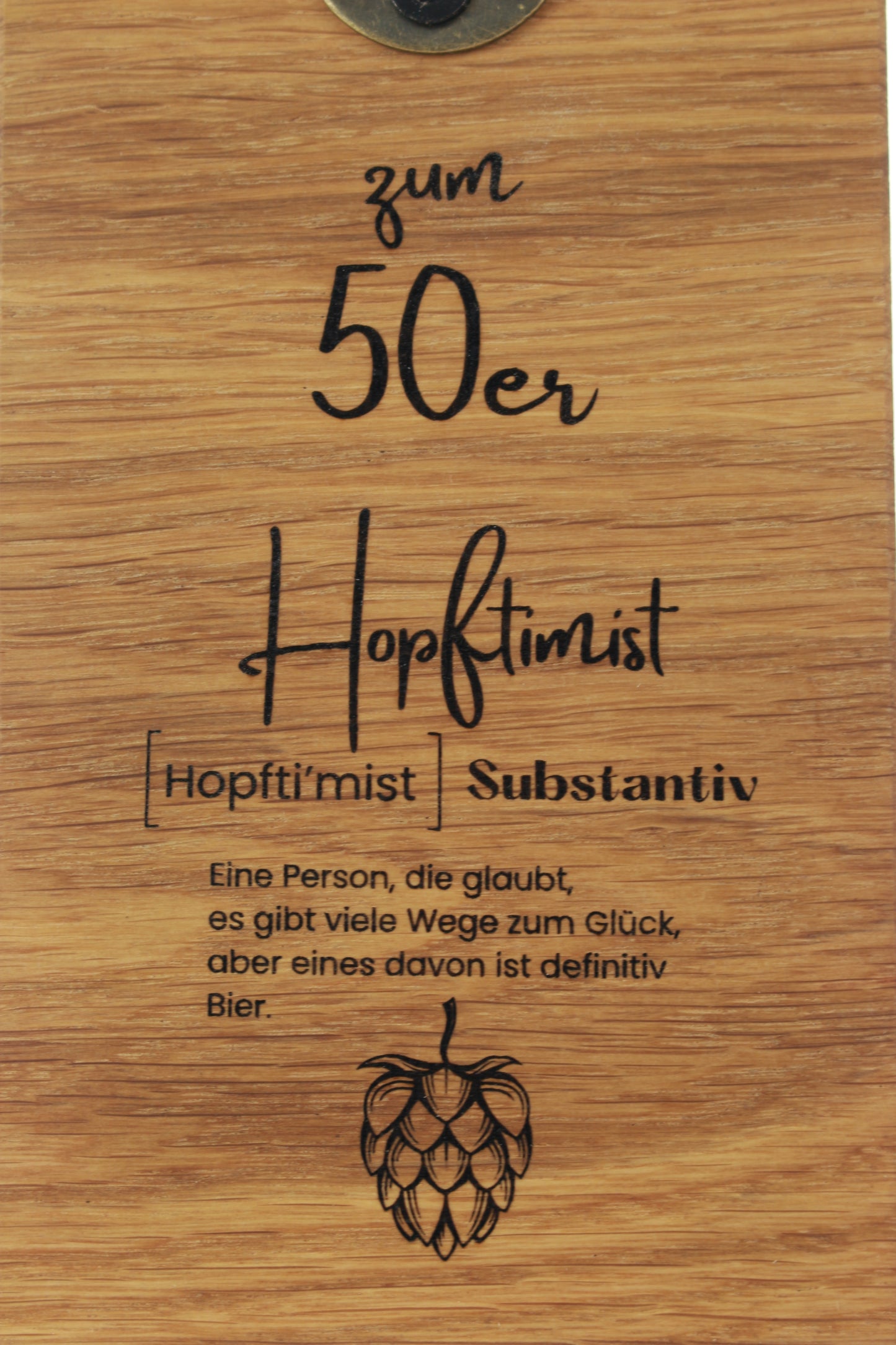 Rustikaler Wand-Flaschenöffner mit Magnet