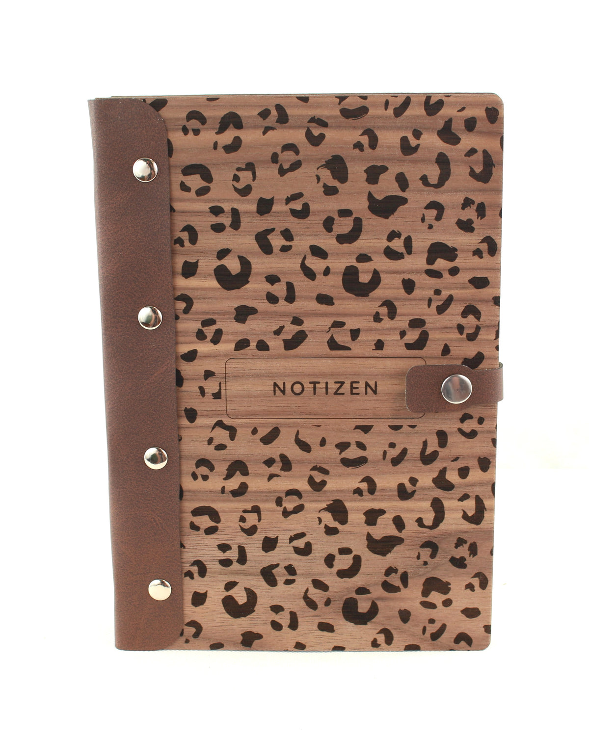 Notizbuch Eiche/Nuss A5