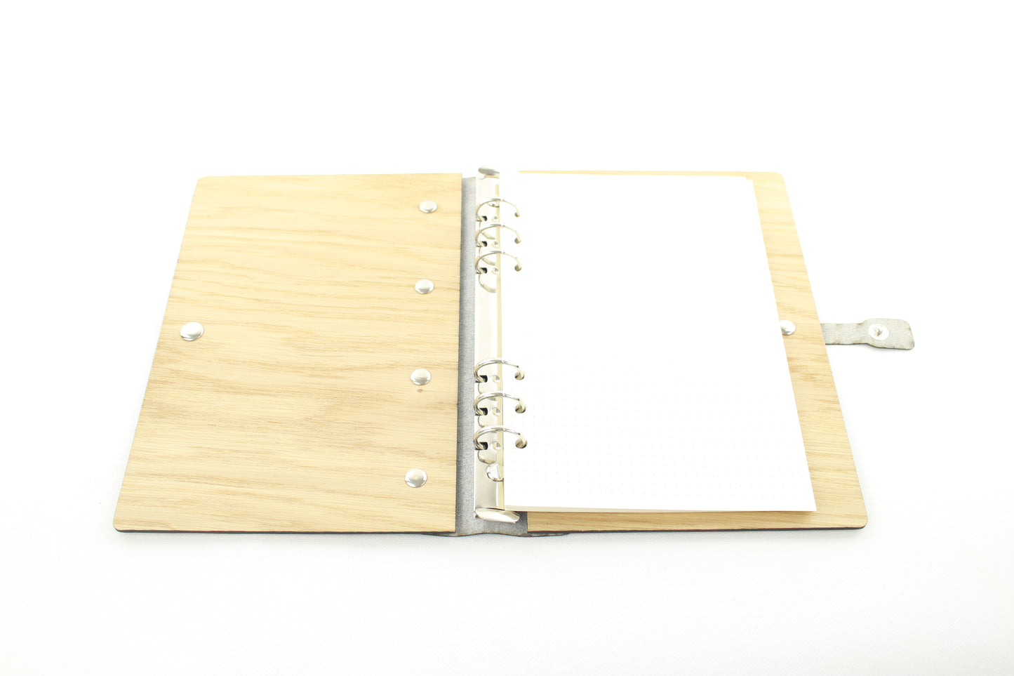 Notizbuch Eiche/Nuss A5