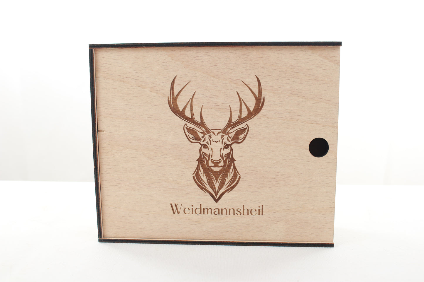 Flachmannbox mit Edelstahlbecher
