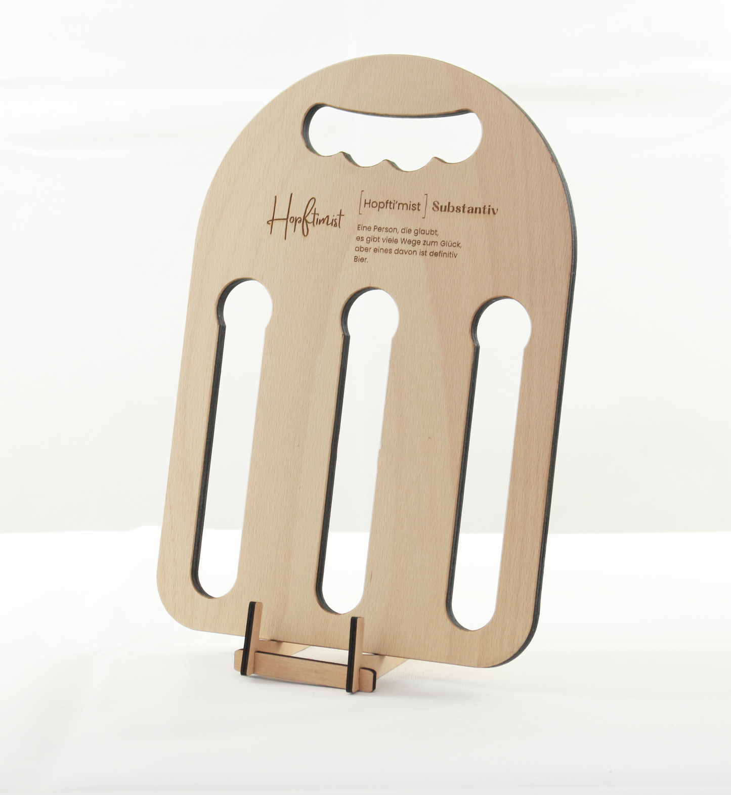 Flaschenhalter aus Holz – Stilvoller & sicherer Transport