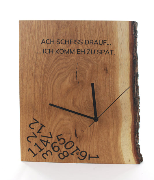 Wanduhr Eiche – Zeit in ihrer natürlichsten Form
