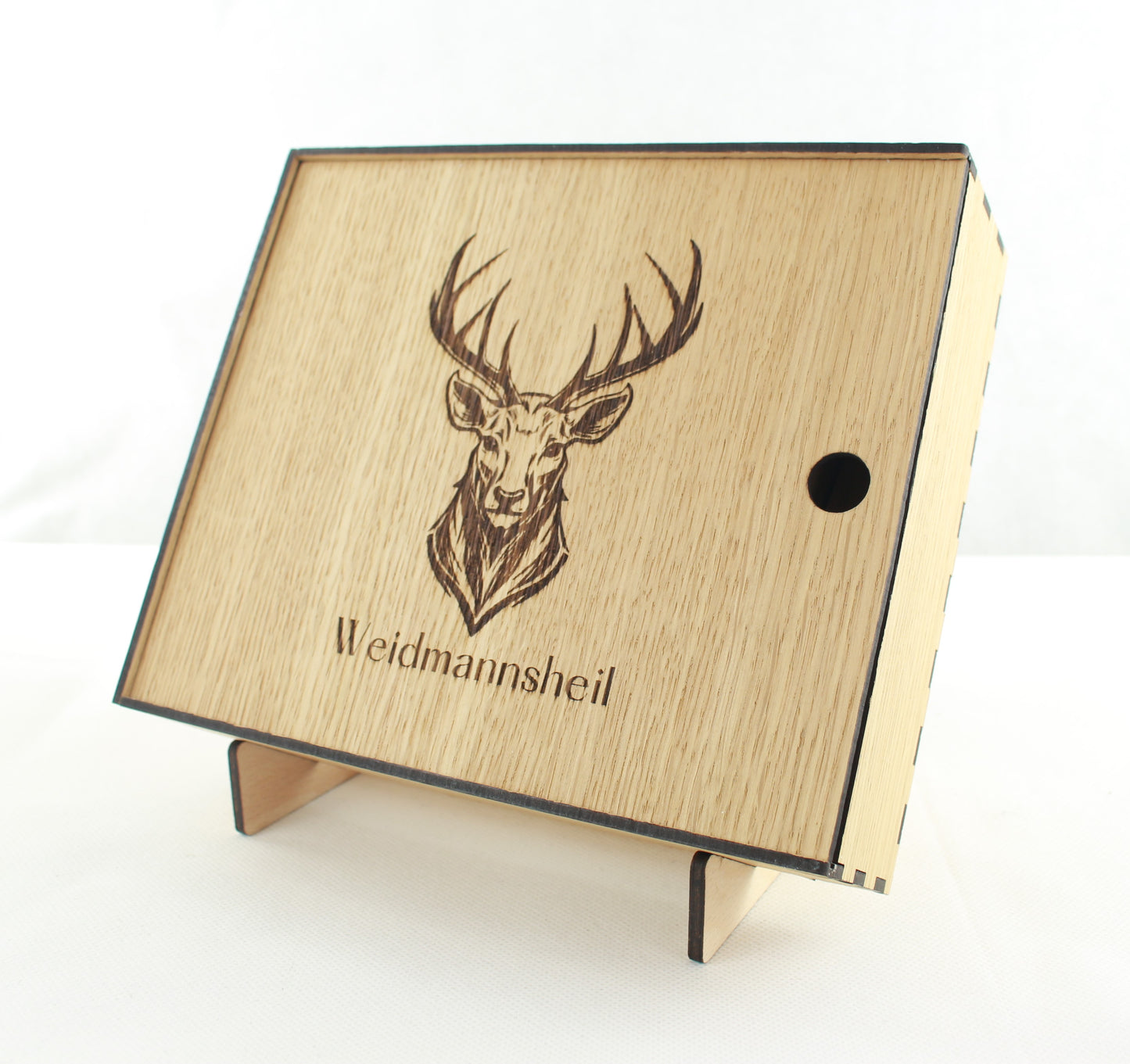 Flachmannbox mit Edelstahlbecher
