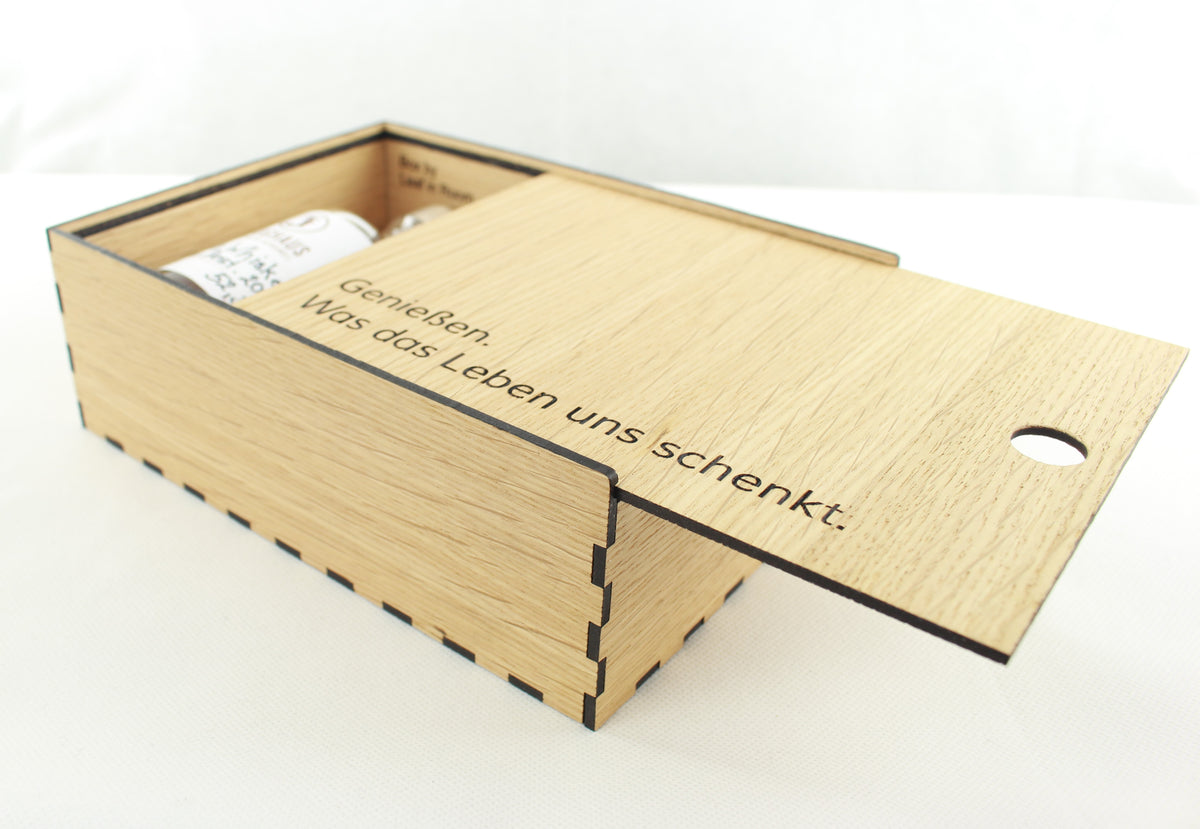Personalisierte Geschenkbox für Geschäftspartner