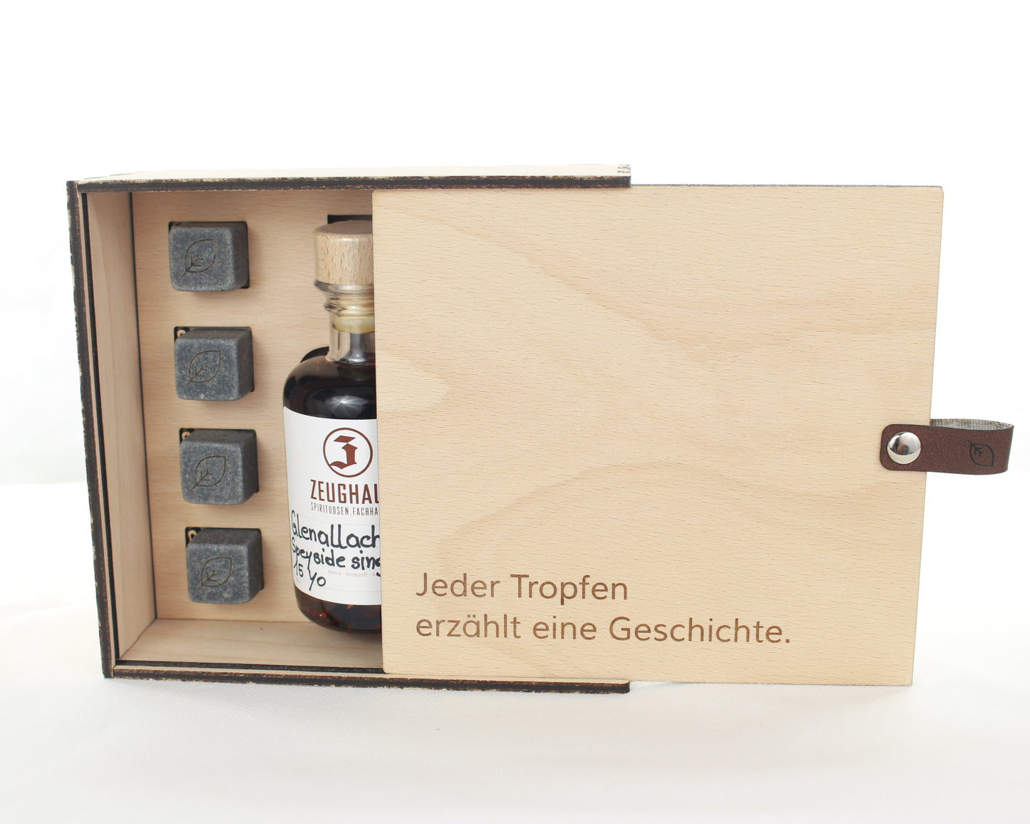 Whiskybox mit Whiskysteinen
