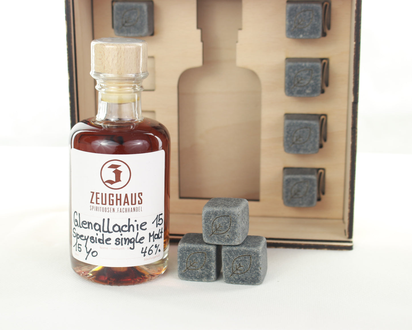 Whiskybox mit Whiskysteinen
