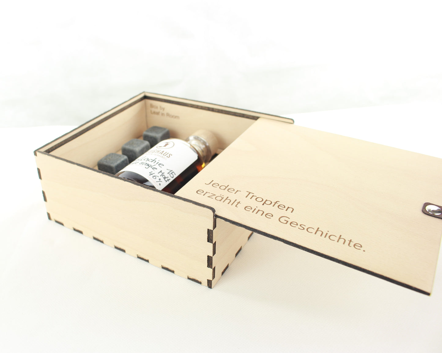 Whiskybox mit Whiskysteinen