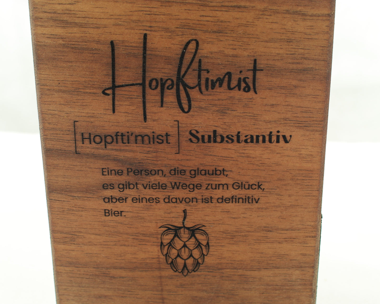 Wand Flaschenöffner aus Massivholz mit Magnet, handgefertigt in Vorarlberg
