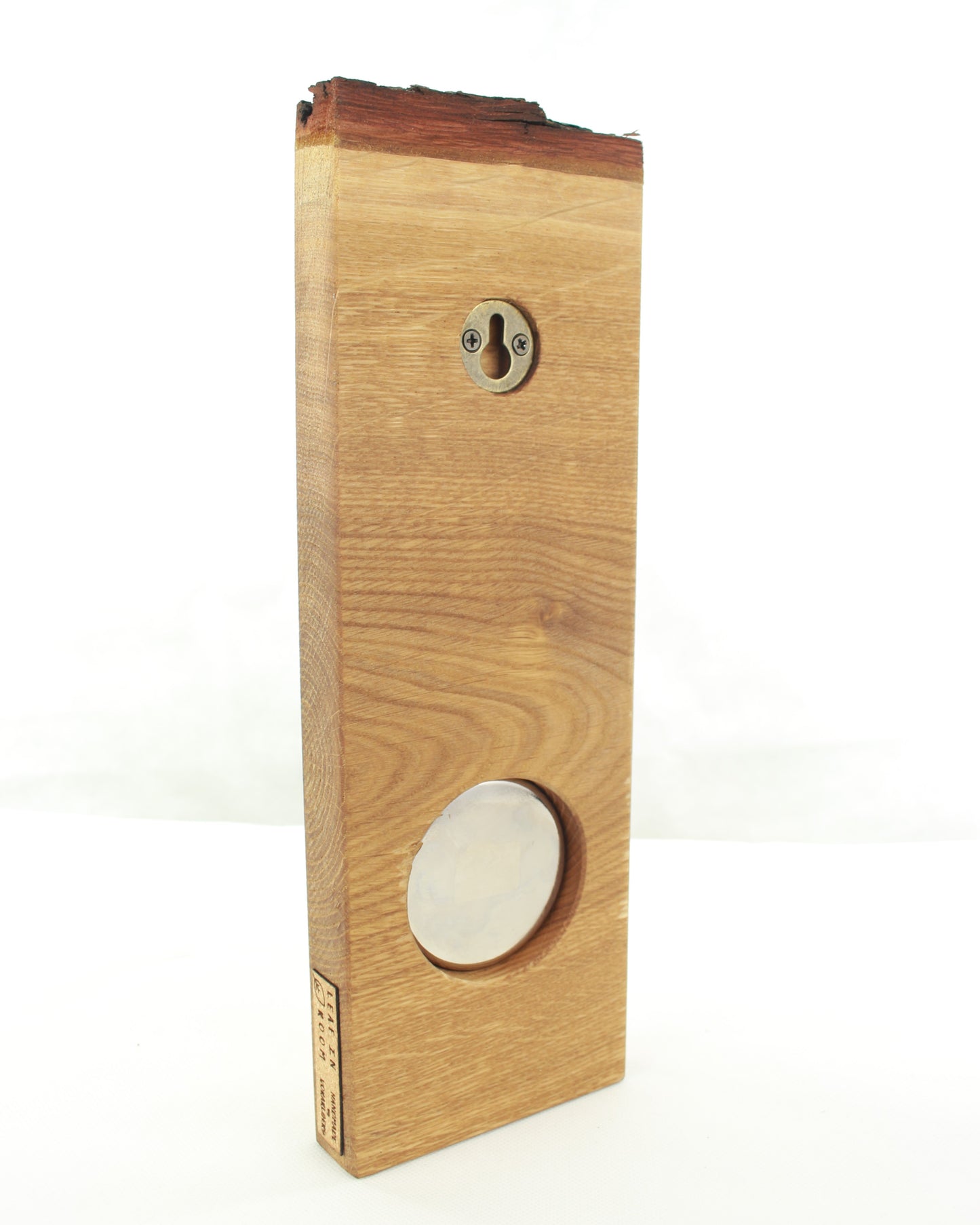 Wand Flaschenöffner aus Massivholz mit Magnet, handgefertigt in Vorarlberg