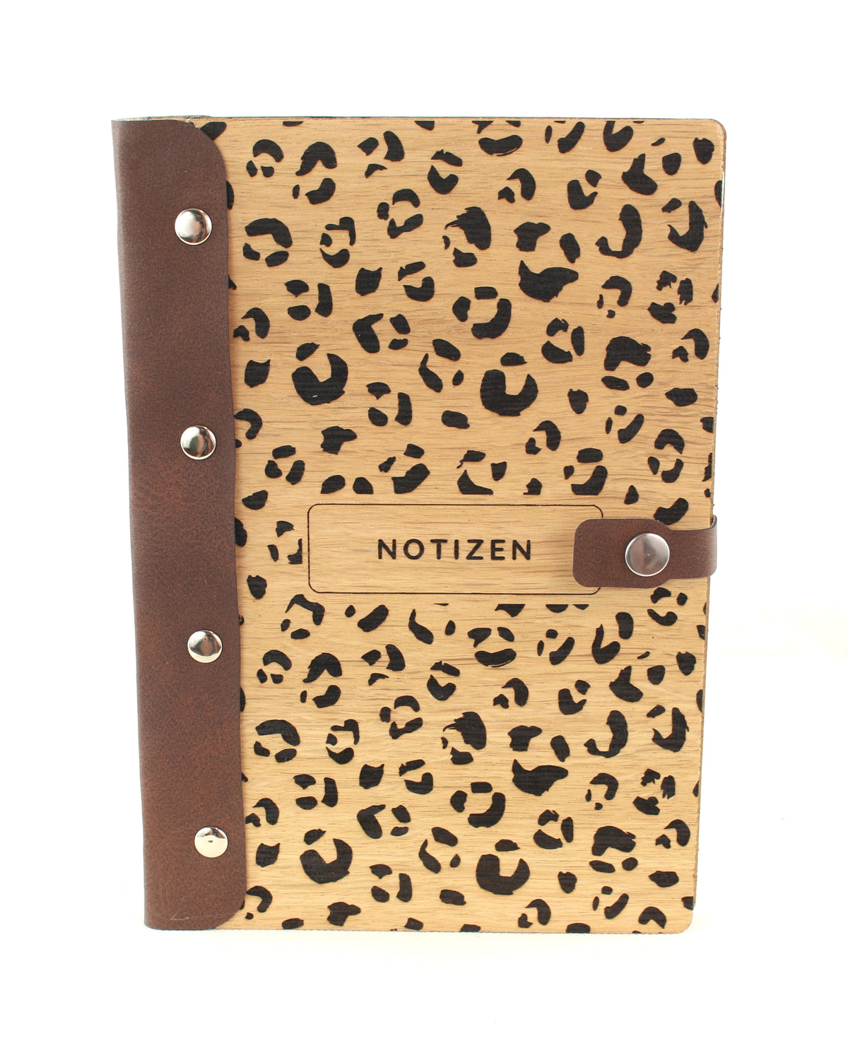 Notizbuch Eiche/Nuss A5