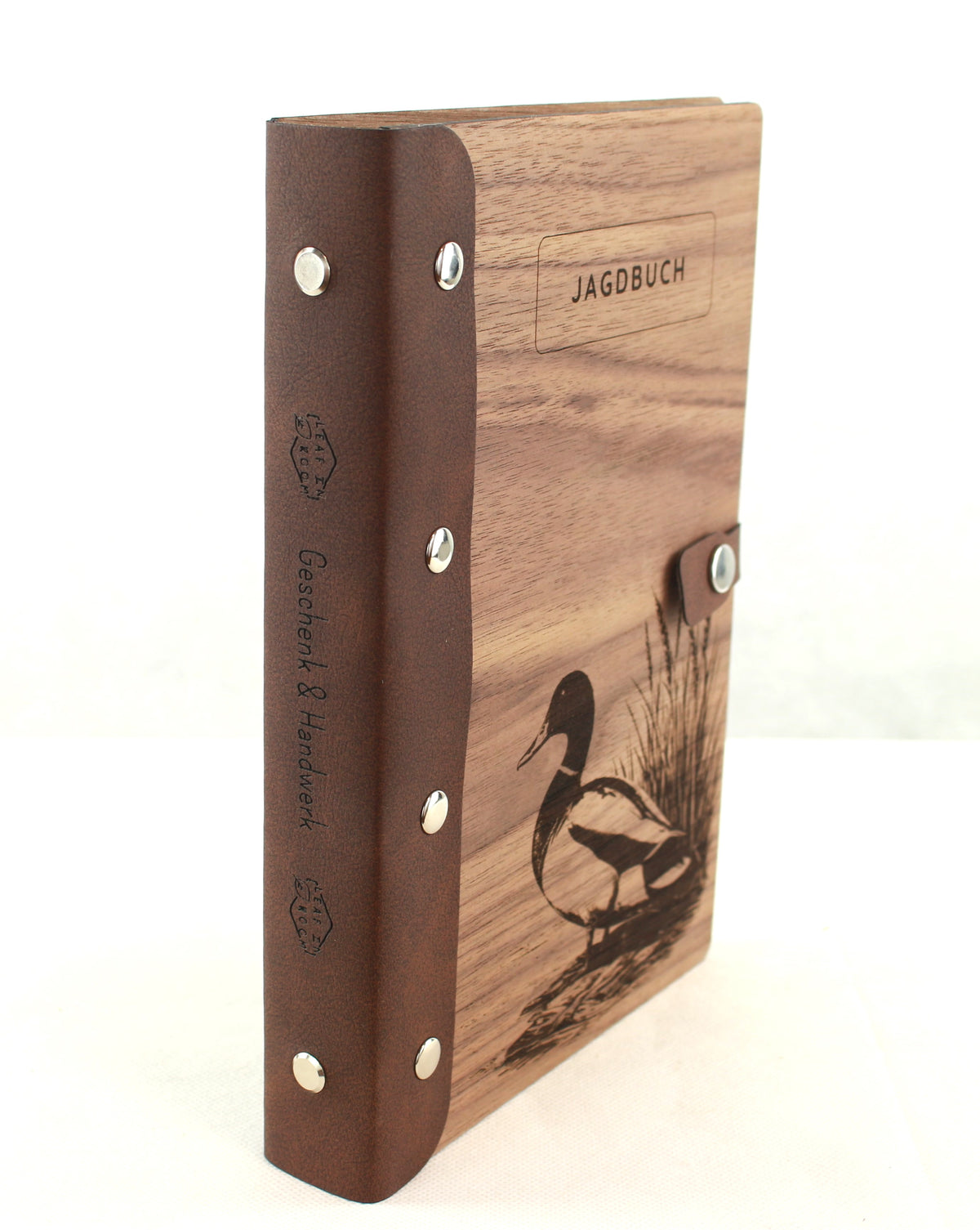 Notizbuch Eiche/Nuss A5