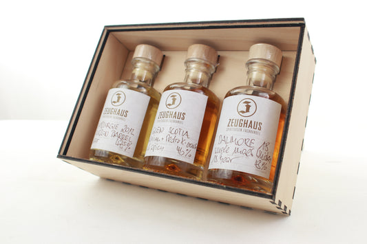Whiskybox 3x10cl Flaschen