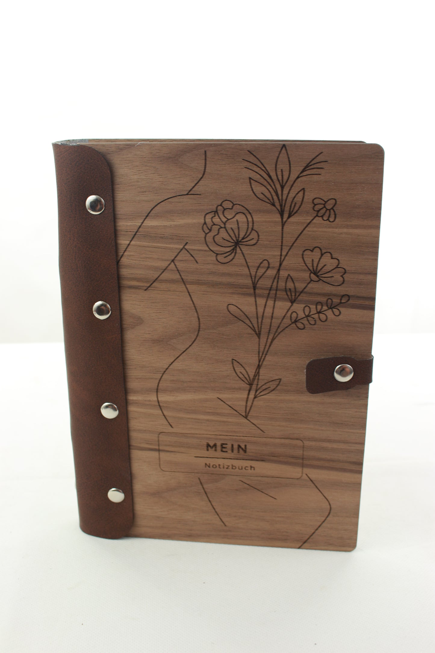 Notizbuch Eiche/Nuss A5