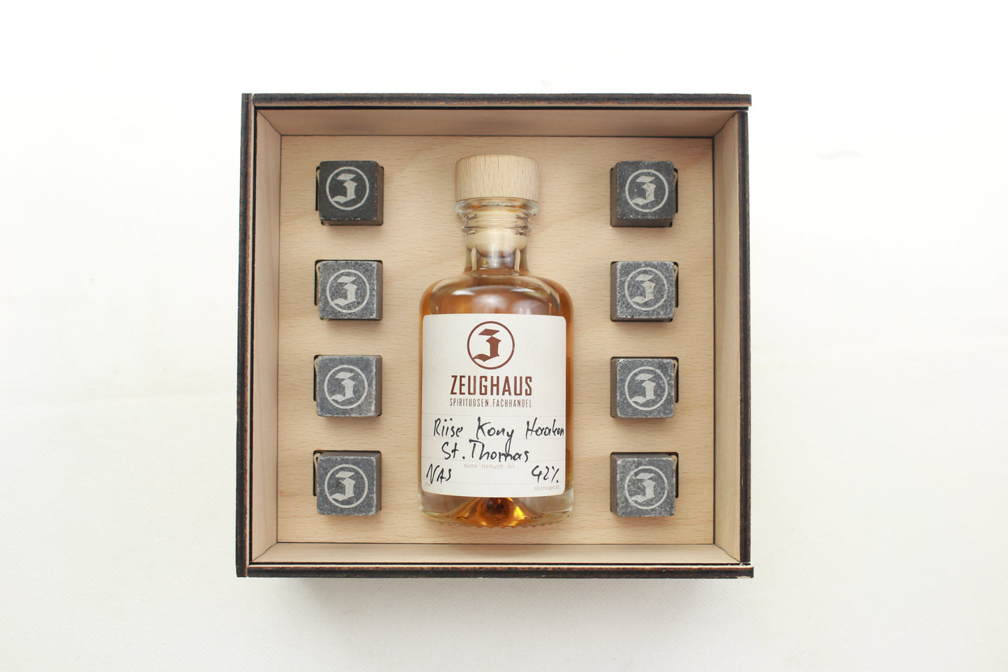 Whiskybox mit Whiskysteinen